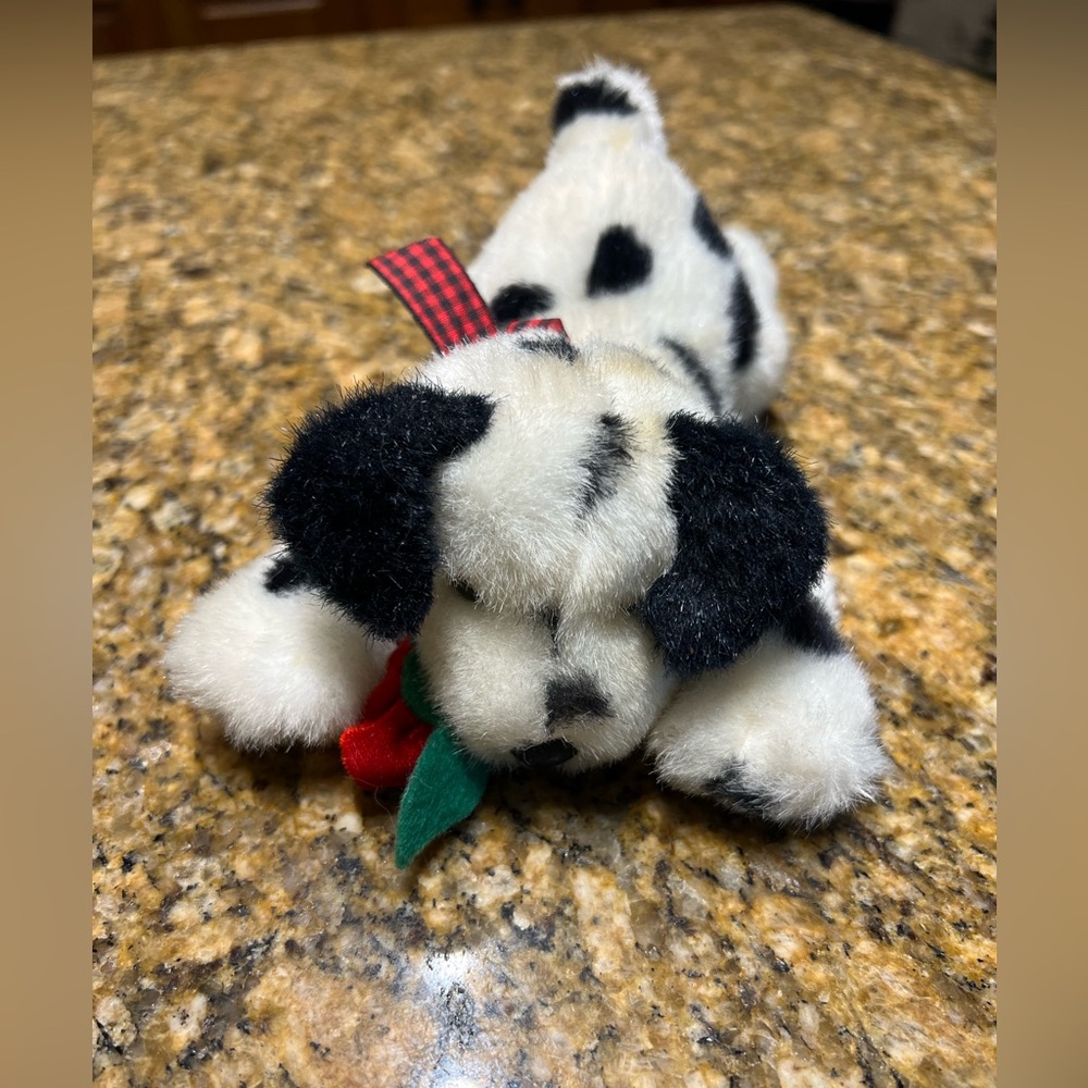 Vintage Russ Bolero Spotted Plush Puppy Toy